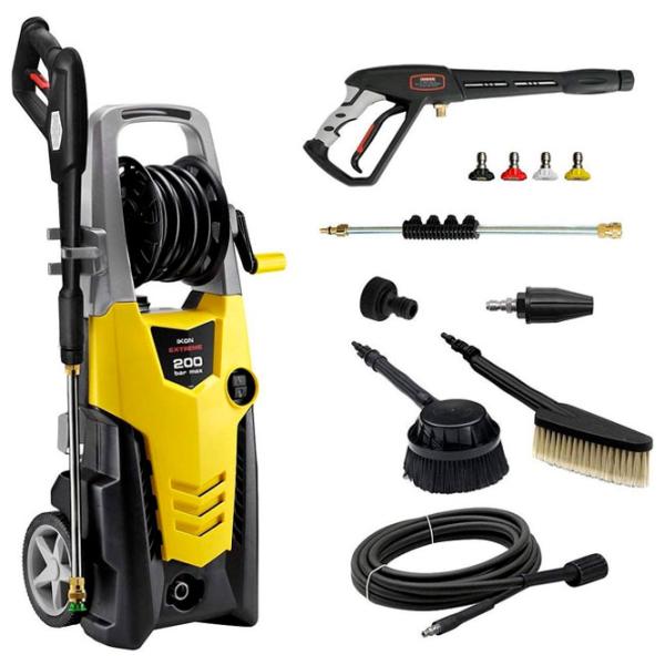Мойка высокого давления Lavor Ikon 200 Extreme 2300 Вт/ Желтый photo 2 Мойка высокого давления Lavor Ikon 200 Extreme 2300 Вт/ Желтый photo 2