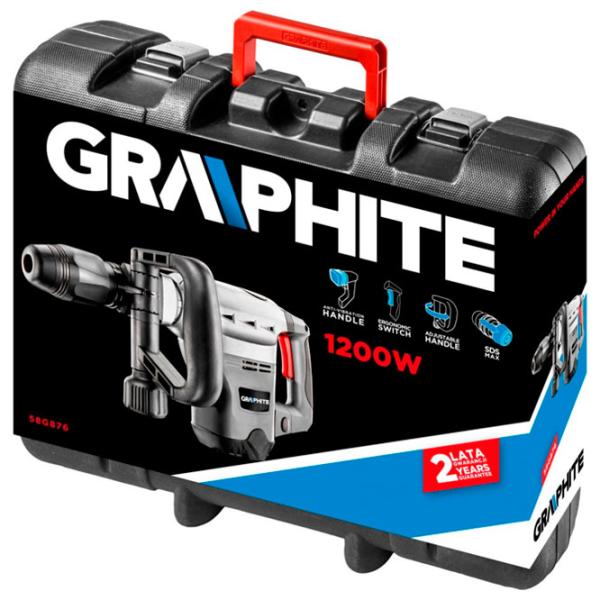 Ciocan demolator Graphite 58G876 1200 W / Gray photo 3
