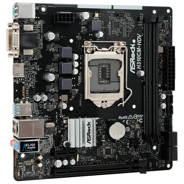 Материнская плата ASRock H310CM-HDV mATX/ H310 photo 2