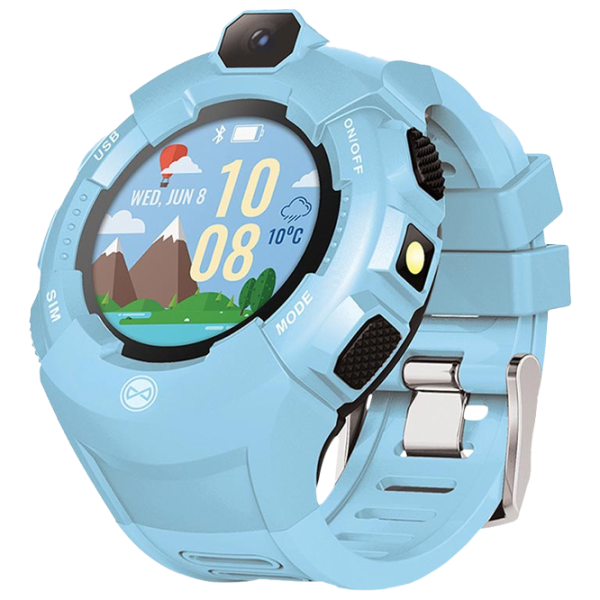 Детские часы с GPS Forever KW-400 1.4"/ Синий photo 2