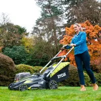 Газонокосилка аккумуляторный Ryobi RLM18X41H240F Ручной photo 8