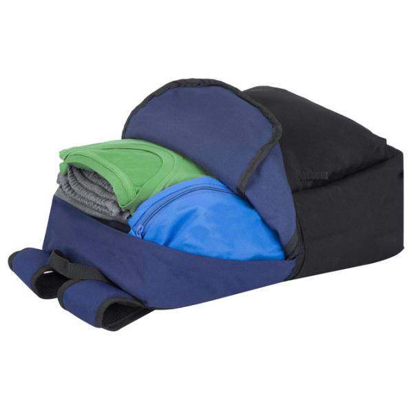 Rucsac RivaCase Aquamarine 15.6"/ Black Cobalt Blue/ 24 l photo 9