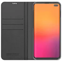 Husă pentru smartphone Samsung Galaxy S10+ Araree/ Flip Cover/ ECO Piele/ Tangerine Red photo 3