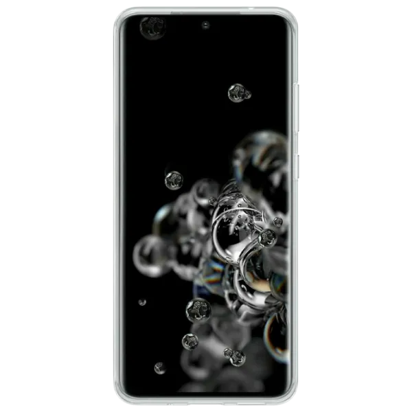 Husă pentru smartphone Samsung Galaxy S20 Ultra Original/ Back/ TPU/ Transparent photo 2