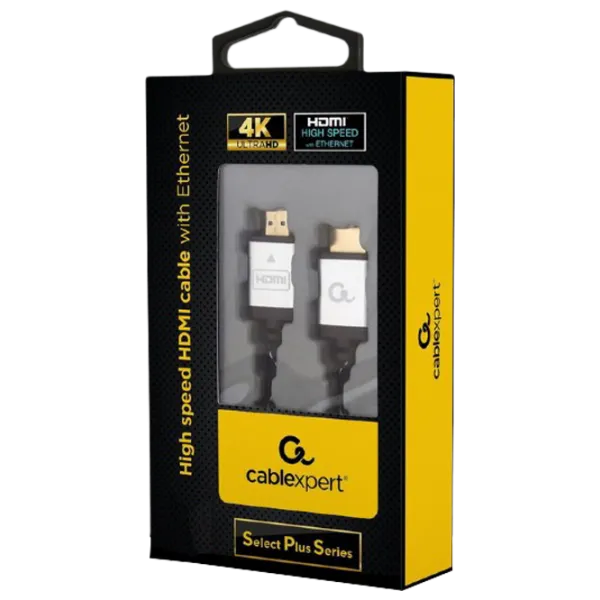 Cablu video Cablexpert CCB-HDMI-2 HDMI + HDMI 2 m/ Black photo 3