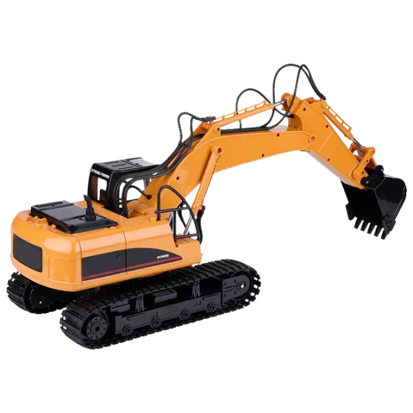Excavator H-Toys Rastar Tracked 1350 2.4 GHz/ Yellow photo 3