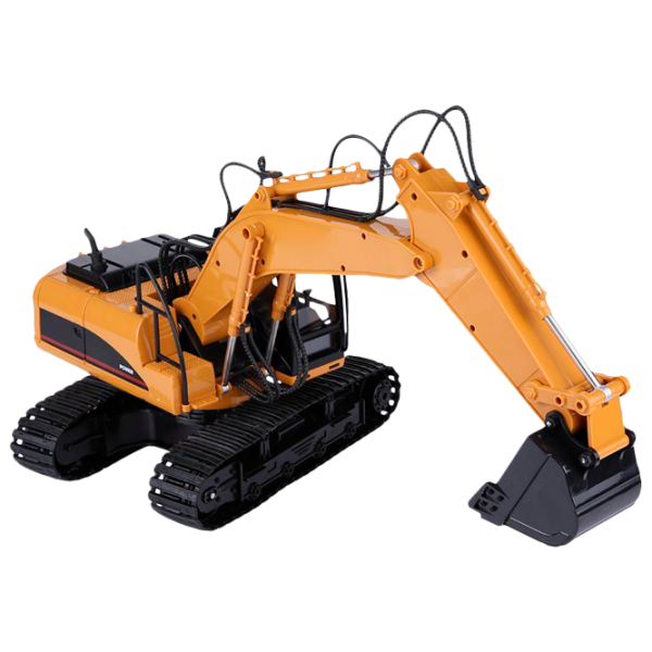 Excavator H-Toys Rastar Tracked 1350 2.4 GHz/ Yellow photo 4