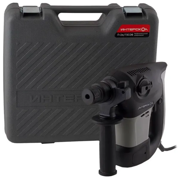 Ciocan rotopercutor Interskol П-26/ 750ЭВ 750 W/ Gray photo 8