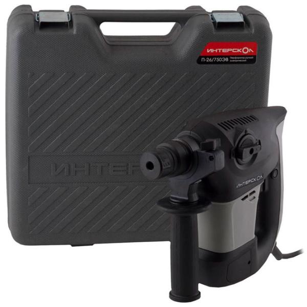 Ciocan rotopercutor Interskol П-26/ 750ЭВ 750 W/ Gray photo 8
