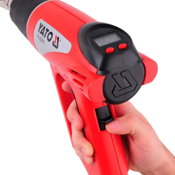 Строительный фен Yato YT-82293 2000 Вт/ Красный photo 4