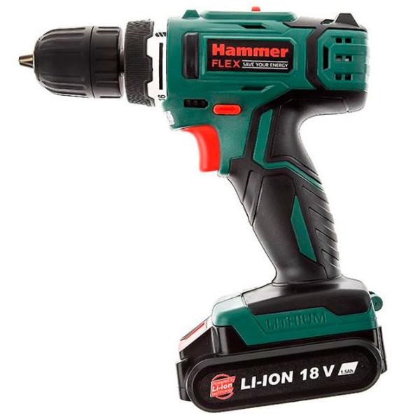 Mașină de găurit si inșurubat Hammer Flex ACD185LI 1250 об/ мин photo 3