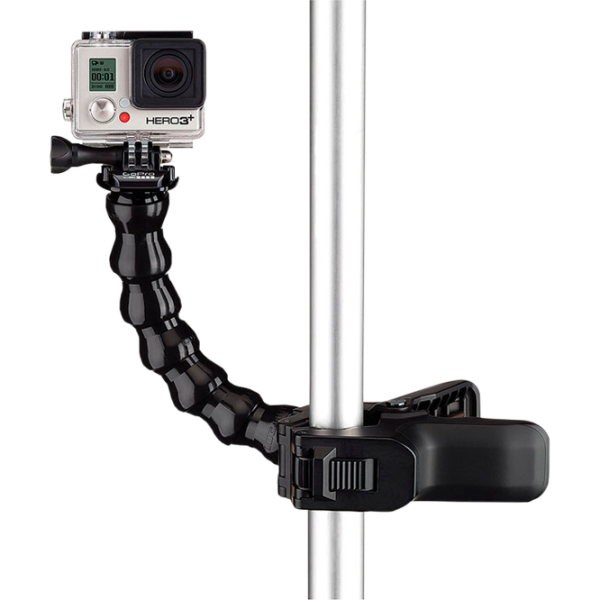 Suport reglabil de prindere cameră action GoPro Jaws Flex Clamp Black photo 2
