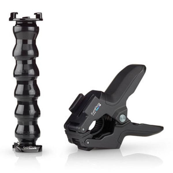 Suport reglabil de prindere cameră action GoPro Jaws Flex Clamp Black photo 5