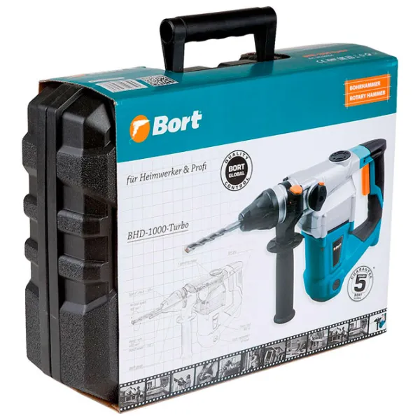Ciocan rotopercutor Bort BHD-1000-TURBO 800 W photo 5