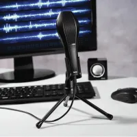 Microfon Hama MIC-USB Stream Black photo 3