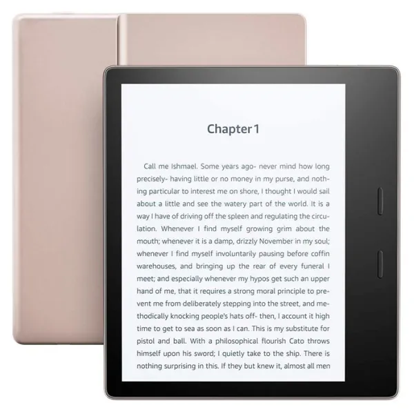 Электронная книга Amazon Oasis E-Ink Carta/ 32 ГБ/ Золотой photo 2 Электронная книга Amazon Oasis E-Ink Carta/ 32 ГБ/ Золотой photo 2