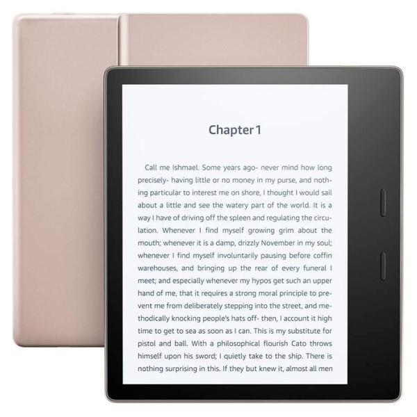 Электронная книга Amazon Oasis E-Ink Carta/ 32 ГБ/ Золотой photo 2 Электронная книга Amazon Oasis E-Ink Carta/ 32 ГБ/ Золотой photo 2