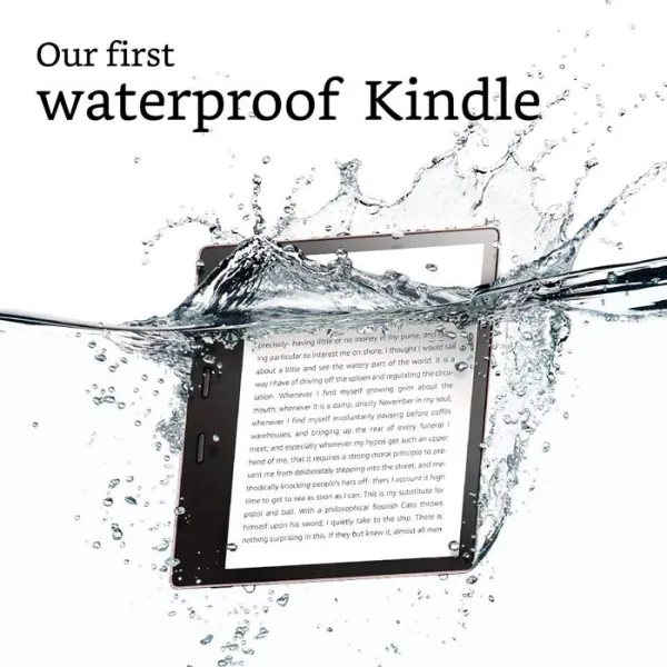 Электронная книга Amazon Oasis E-Ink Carta/ 32 ГБ/ Золотой photo 3 Электронная книга Amazon Oasis E-Ink Carta/ 32 ГБ/ Золотой photo 3