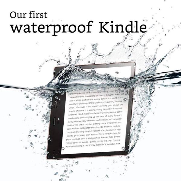 Электронная книга Amazon Oasis E-Ink Carta/ 32 ГБ/ Золотой photo 3 Электронная книга Amazon Oasis E-Ink Carta/ 32 ГБ/ Золотой photo 3