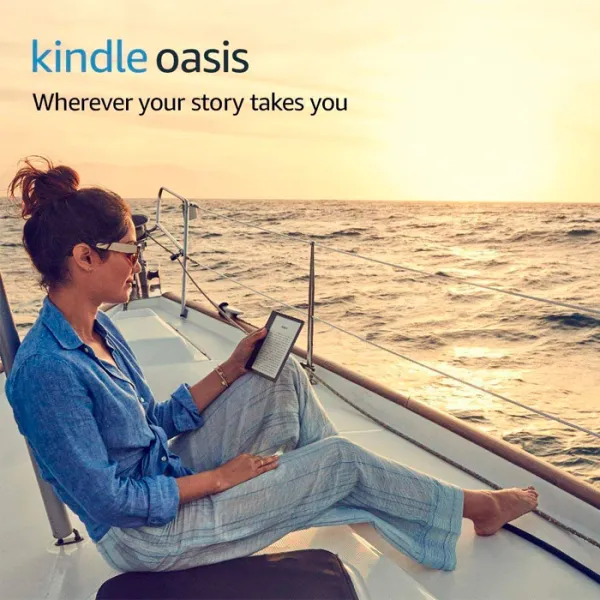 Электронная книга Amazon Oasis E-Ink Carta/ 32 ГБ/ Золотой photo 6 Электронная книга Amazon Oasis E-Ink Carta/ 32 ГБ/ Золотой photo 6