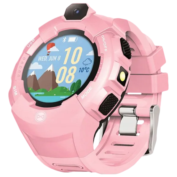 Ceas pentru copii cu GPS Forever KW-400 1.4"/ Pink photo 2