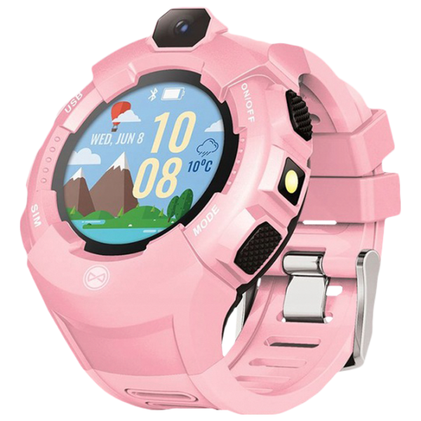 Ceas pentru copii cu GPS Forever KW-400 1.4"/ Pink photo 2