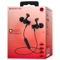 Căști Borofone BE20 eMotion Black Cu fir/ Sport photo 6