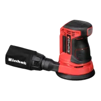 Шлифовальная машина Einhell TE-RS 18Li Эксцентриковая/ Красный photo 2