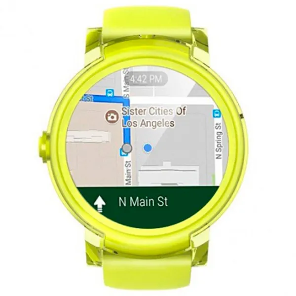 Ceas inteligent Mobvoi Ticwatch E 1.4"/ WF12086/ Bright Yellow photo 3 Ceas inteligent Mobvoi Ticwatch E 1.4"/ WF12086/ Bright Yellow photo 3
