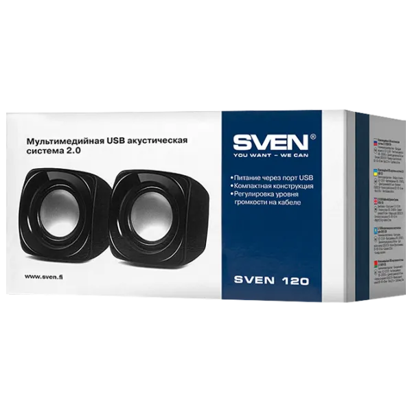Аудиосистема Sven 120 5 Вт/ Черный photo 4