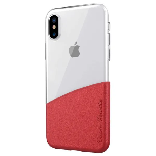 Чехол для смартфона Apple iPhone X/ XS Nillkin/ Back/ TPU/ Красный photo 2 Чехол для смартфона Apple iPhone X/ XS Nillkin/ Back/ TPU/ Красный photo 2