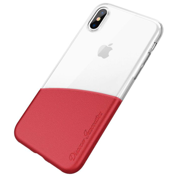 Чехол для смартфона Apple iPhone X/ XS Nillkin/ Back/ TPU/ Красный photo 3 Чехол для смартфона Apple iPhone X/ XS Nillkin/ Back/ TPU/ Красный photo 3