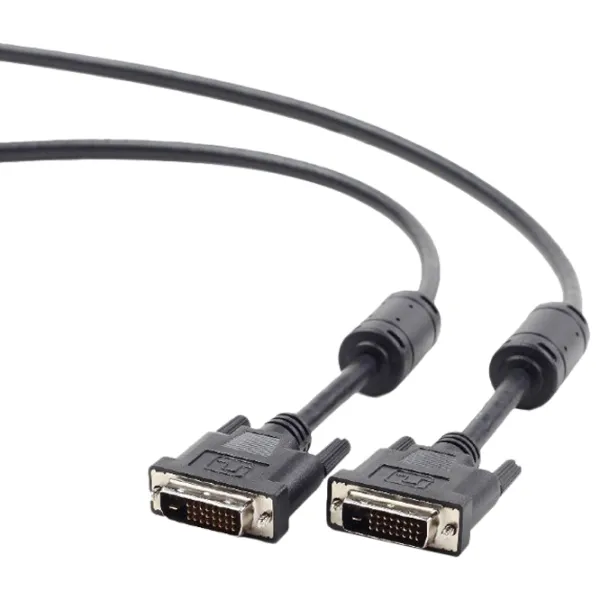 Кабель видео Cablexpert DVI + DVI 3 м/ Черный photo 2
