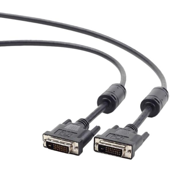 Кабель видео Cablexpert DVI + DVI 3 м/ Черный photo 2
