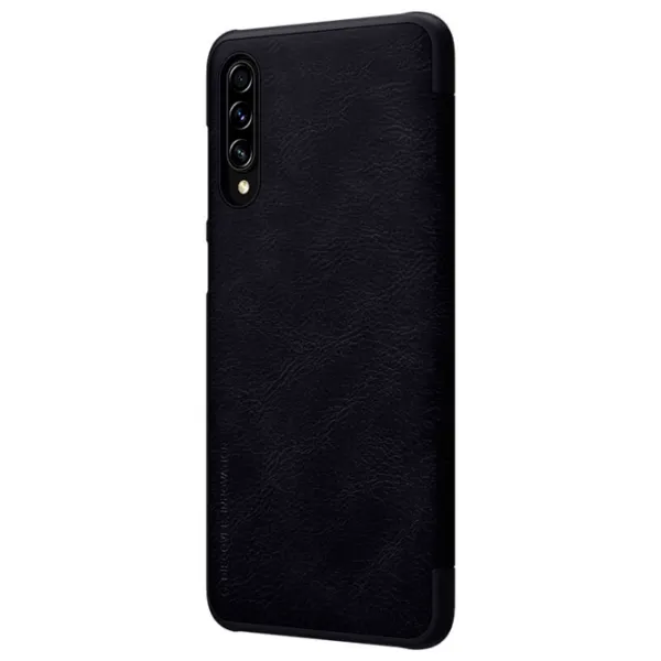 Чехол для смартфона Samsung Galaxy A70s Nillkin/ Flip Cover/ Leather/ TPU/ Черный photo 2 Чехол для смартфона Samsung Galaxy A70s Nillkin/ Flip Cover/ Leather/ TPU/ Черный photo 2