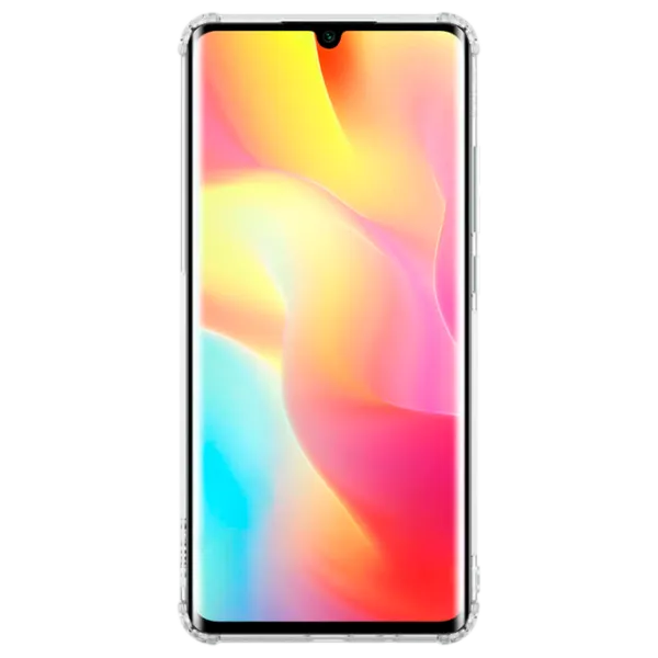 Husă pentru smartphone Xiaomi Mi Note 10 Lite Nillkin/ Back/ TPU/ Transparent White photo 3