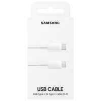 Cablu pentru telefon EP-DN975 Samsung USB Type-C + USB Type-C 1 m/ White photo 4