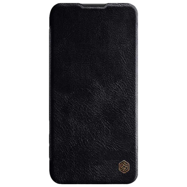 Husă pentru smartphone Huawei P40 Lite Nillkin/ Flip Cover/ Leather/ TPU/ Black photo 3