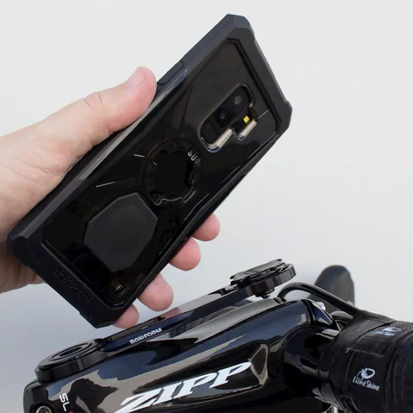 Husă pentru smartphone Samsung Galaxy S9 Plus RokForm/ Back/ Policarbonat/ Black photo 3 Husă pentru smartphone Samsung Galaxy S9 Plus RokForm/ Back/ Policarbonat/ Black photo 3