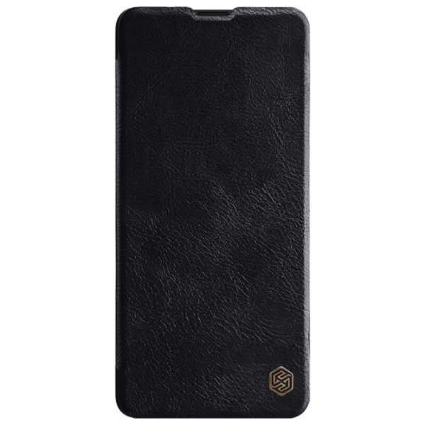 Husă pentru smartphone Samsung Galaxy A71 Nillkin/ Flip Cover/ Leather/ TPU/ Black photo 3