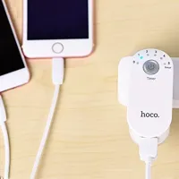 Сетевое зарядное устройство Hoco C16 2.4 А/ Белый photo 5