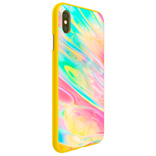 Husă pentru smartphone Apple iPhone XS Max Nillkin/ Back/ TPU/ Multi Colors Yellow photo 2