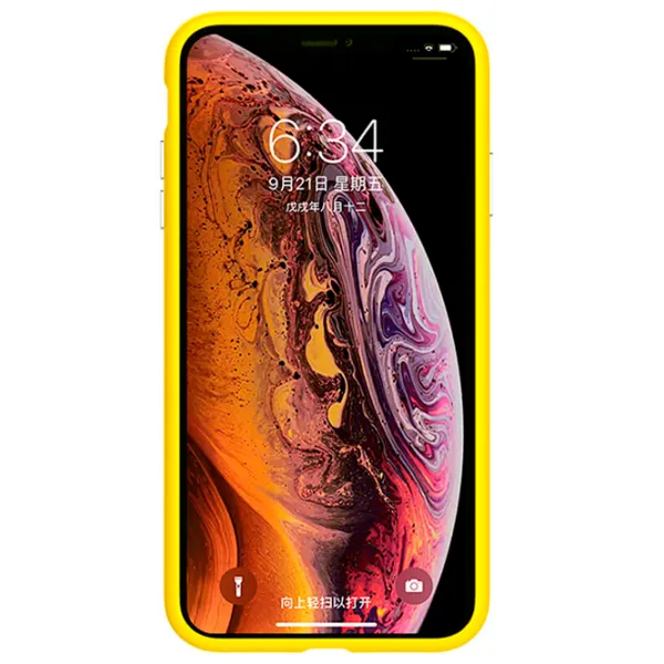 Husă pentru smartphone Apple iPhone XS Max Nillkin/ Back/ TPU/ Multi Colors Yellow photo 3