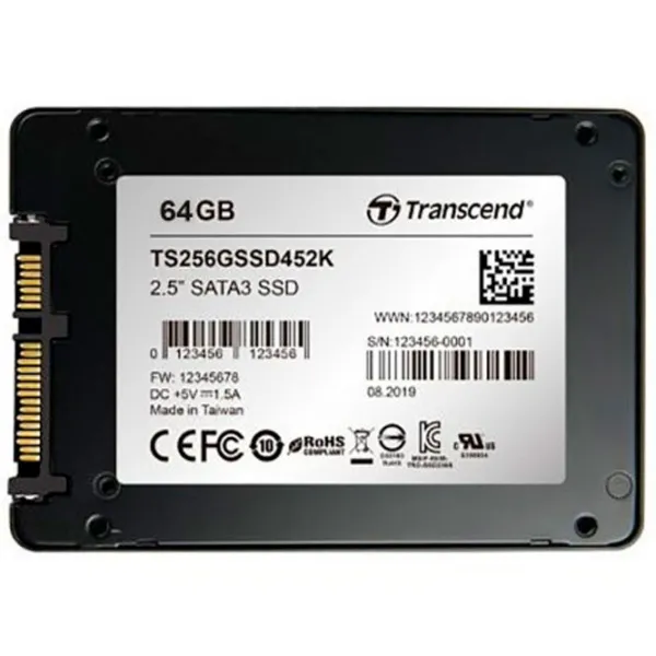 SSD Transcend SSD452K 64 ГБ 2.5'' photo 3