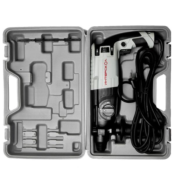 Ciocan rotopercutor Interskol П-26/800ЭР (34142) 800 W / Gray photo 5