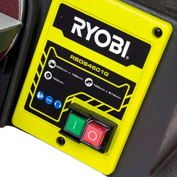 Șlefuitor Ryobi RBDS4601G Cu bandă/ Green photo 6
