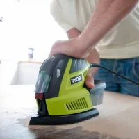 Шлифовальная машина Ryobi EMS180RV многофункциональная/ Зелёный photo 9