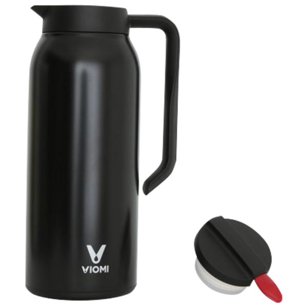 Термокувшин Xiaomi Viomi Viomi Steel Vacuum Pot Черный 1.5л photo 2 Термокувшин Xiaomi Viomi Viomi Steel Vacuum Pot Черный 1.5л photo 2
