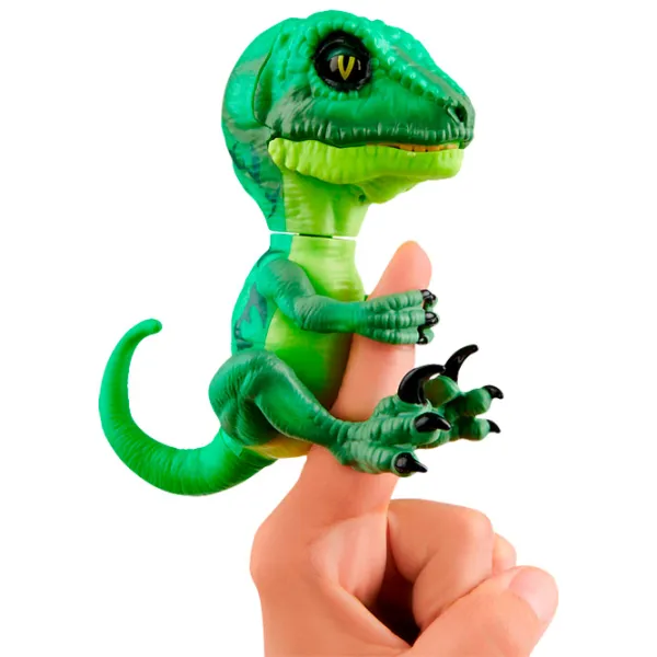 Интерактивная игрушка WowWee Fingerlings Dinosaurs T-Rex 5+/ Зелёный photo 2
