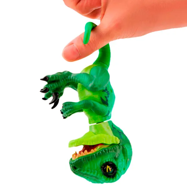Интерактивная игрушка WowWee Fingerlings Dinosaurs T-Rex 5+/ Зелёный photo 3